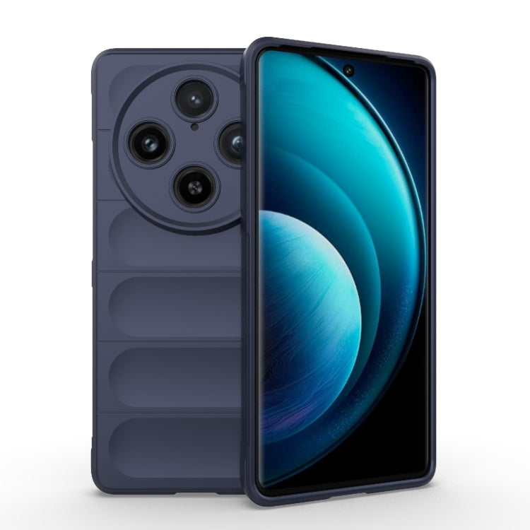 Magic Shield TPU + custodia per telefono in flanella, For vivo S18 5G, For vivo X100 Pro 5G