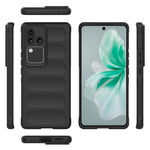 Magic Shield TPU + custodia per telefono in flanella, For vivo S18 5G, For vivo X100 Pro 5G