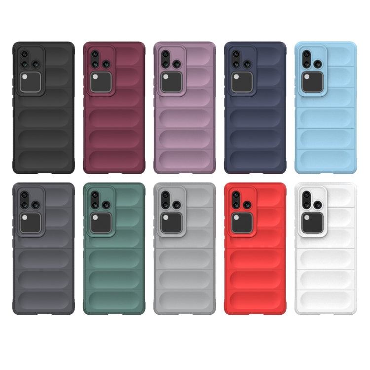 Magic Shield TPU + custodia per telefono in flanella, For vivo S18 5G, For vivo X100 Pro 5G