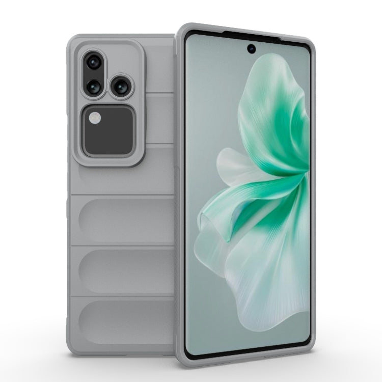 Magic Shield TPU + custodia per telefono in flanella, For vivo S18 5G, For vivo X100 Pro 5G
