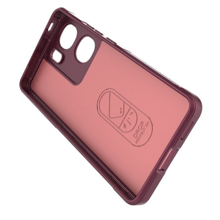 Magic Shield TPU + custodia per telefono in flanella, For vivo iQOO Neo9, For vivo S18E 5G