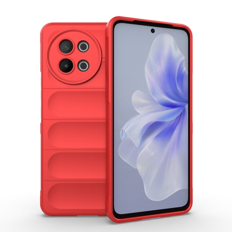 Magic Shield TPU + custodia per telefono in flanella, For vivo iQOO Neo9, For vivo S18E 5G