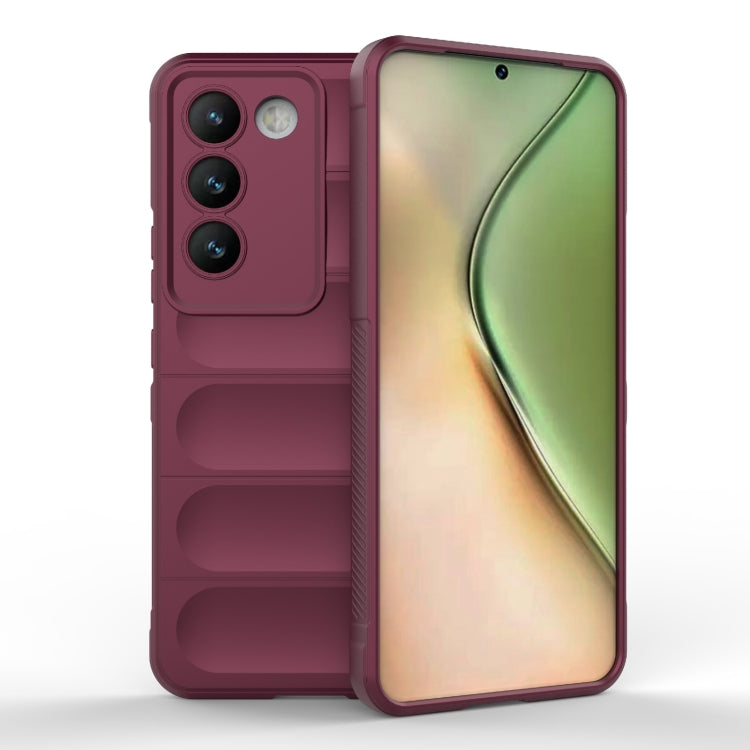 Magic Shield TPU + custodia per telefono in flanella, For vivo iQOO Z9 Turbo 5G, For vivo Y200E 5G Global / Y100 5G IDN