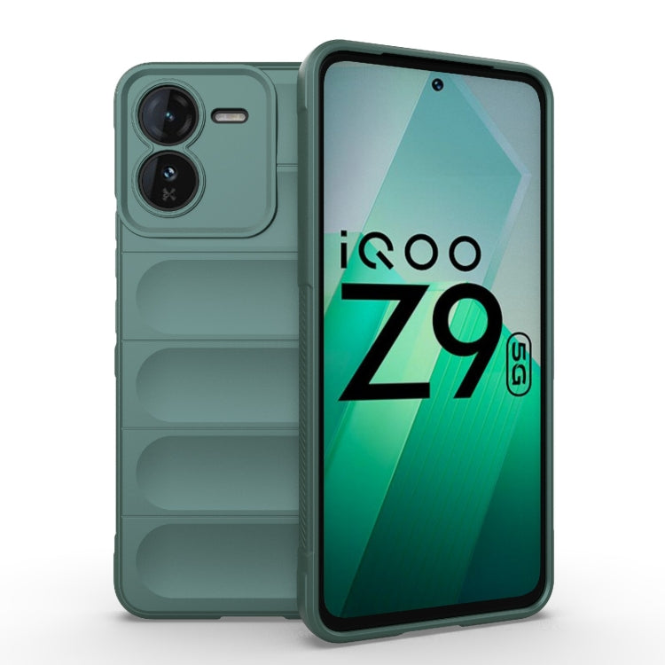 Magic Shield TPU + custodia per telefono in flanella, For vivo T3X 5G Global, For vivo iQOO Z9 5G