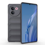 Magic Shield TPU + custodia per telefono in flanella, For vivo V30e 5G Global, For vivo iQOO Z9X 5G