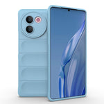 Magic Shield TPU + custodia per telefono in flanella, For vivo V30e 5G Global, For vivo iQOO Z9X 5G