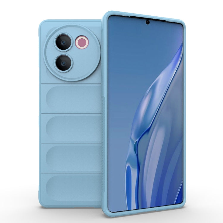 Magic Shield TPU + custodia per telefono in flanella, For vivo V30e 5G Global, For vivo iQOO Z9X 5G