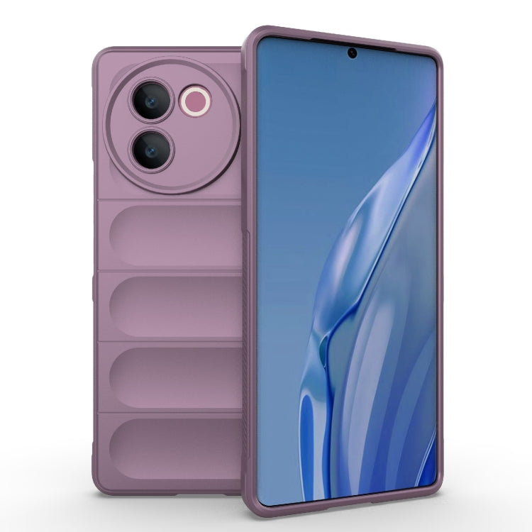 Magic Shield TPU + custodia per telefono in flanella, For vivo V30e 5G Global, For vivo iQOO Z9X 5G
