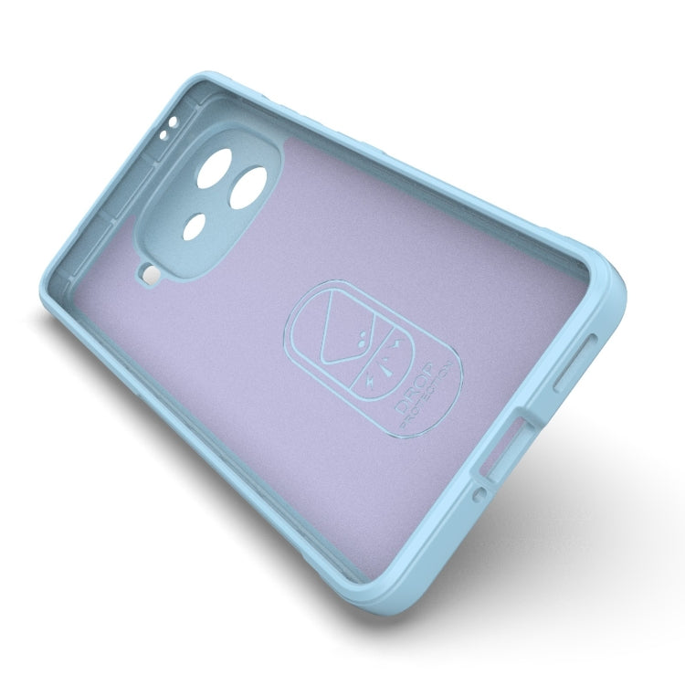 Magic Shield TPU + custodia per telefono in flanella, For vivo iQOO Z9 Turbo 5G, For vivo Y200E 5G Global / Y100 5G IDN