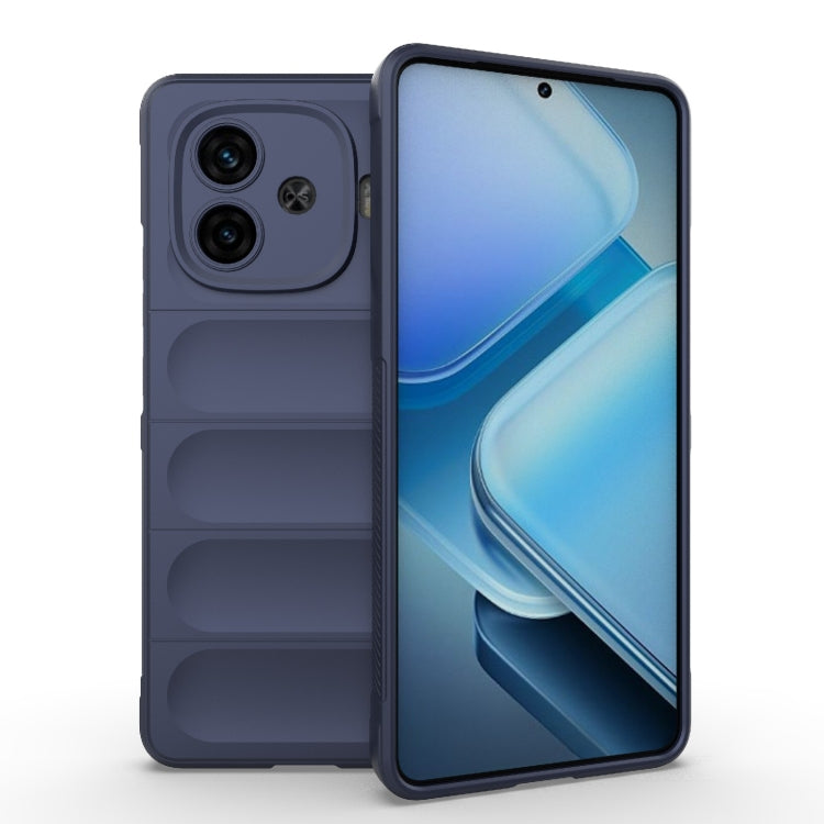 Magic Shield TPU + custodia per telefono in flanella, For vivo iQOO Z9 Turbo 5G, For vivo Y200E 5G Global / Y100 5G IDN