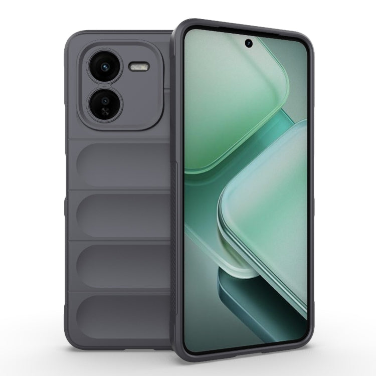 Magic Shield TPU + custodia per telefono in flanella, For vivo V30e 5G Global, For vivo iQOO Z9X 5G