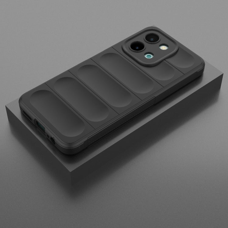 Magic Shield TPU + custodia per telefono in flanella, For vivo Y28 4G, For vivo Y200i / Y200T