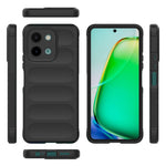 Magic Shield TPU + custodia per telefono in flanella, For vivo Y28 4G, For vivo Y200i / Y200T
