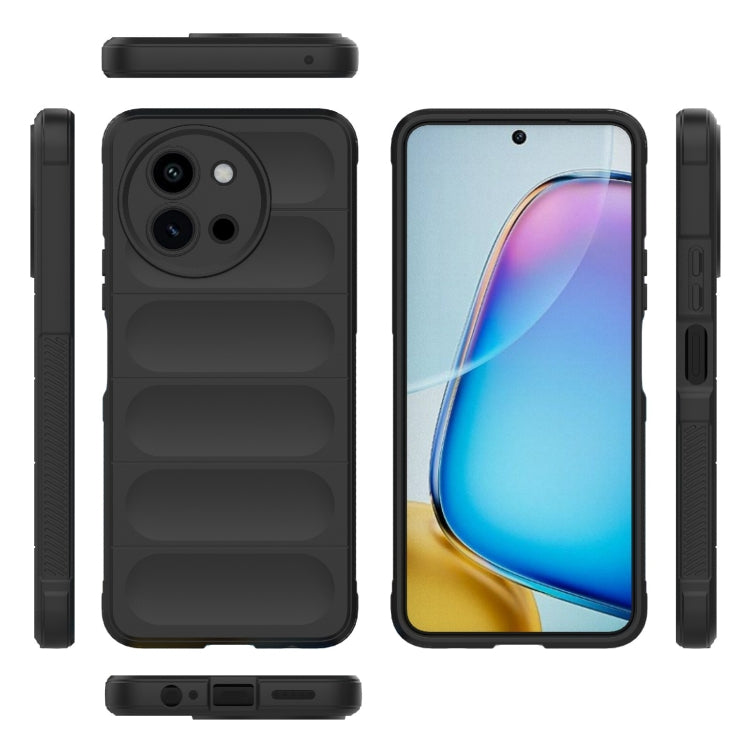 Magic Shield TPU + custodia per telefono in flanella, For vivo T3X 5G Global, For vivo iQOO Z9 5G