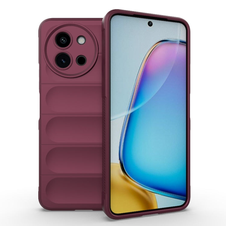 Magic Shield TPU + custodia per telefono in flanella, For vivo Y38 5G / Y58 5G Global, For vivo S19 Pro 5G