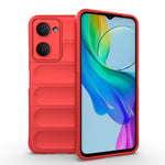 Magic Shield TPU + custodia per telefono in flanella, For vivo Y03 4G Global / Y18 4G Global, For vivo T3 Lite 5G India / Y28s Global