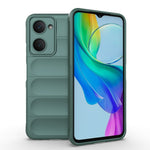 Magic Shield TPU + custodia per telefono in flanella, For vivo Y03 4G Global / Y18 4G Global, For vivo T3 Lite 5G India / Y28s Global