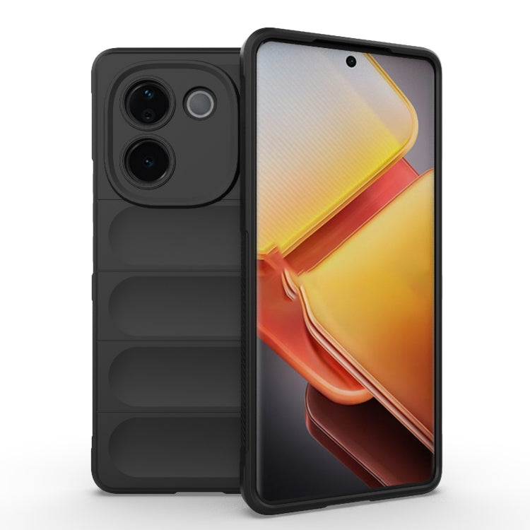 Magic Shield TPU + custodia per telefono in flanella, For vivo iQOO Z9s Pro India, For vivo iQOO Z9s 5G