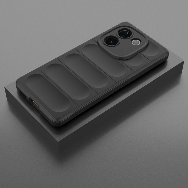 Magic Shield TPU + custodia per telefono in flanella, For vivo iQOO Z9s Pro India, For vivo iQOO Z9s 5G