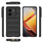 Magic Shield TPU + custodia per telefono in flanella, For vivo iQOO Z9s Pro India, For vivo iQOO Z9s 5G