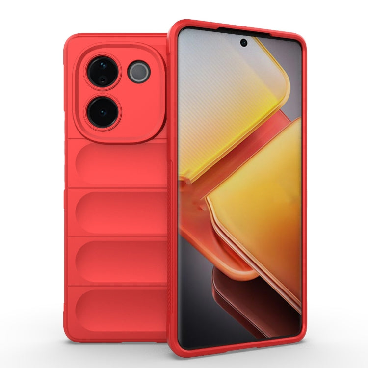 Magic Shield TPU + custodia per telefono in flanella, For vivo iQOO Z9s Pro India, For vivo iQOO Z9s 5G