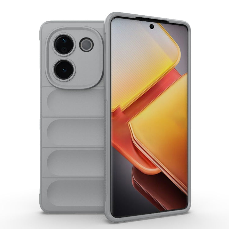 Magic Shield TPU + custodia per telefono in flanella, For vivo iQOO Z9s Pro India, For vivo iQOO Z9s 5G