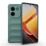 Magic Shield TPU + custodia per telefono in flanella, For vivo iQOO Z9s Pro India, For vivo iQOO Z9s 5G