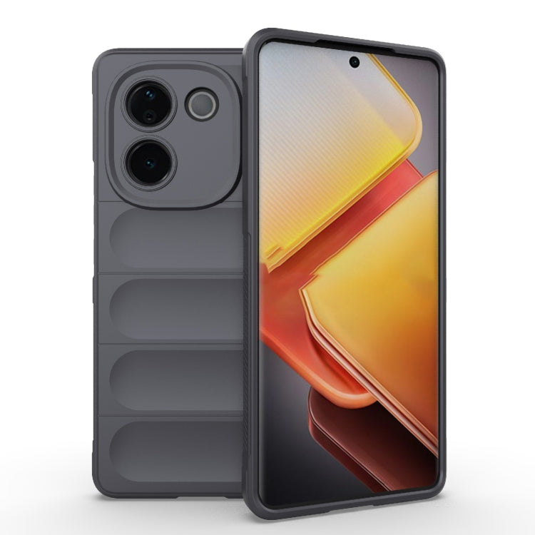 Magic Shield TPU + custodia per telefono in flanella, For vivo iQOO Z9s Pro India, For vivo iQOO Z9s 5G