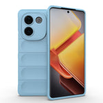 Magic Shield TPU + custodia per telefono in flanella, For vivo iQOO Z9s Pro India, For vivo iQOO Z9s 5G