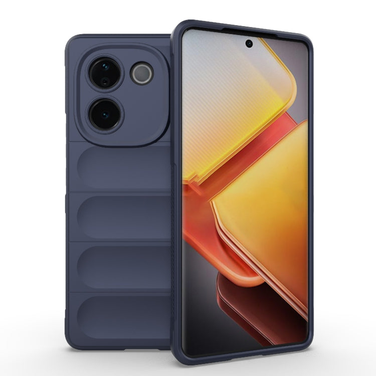 Magic Shield TPU + custodia per telefono in flanella, For vivo iQOO Z9s Pro India, For vivo iQOO Z9s 5G