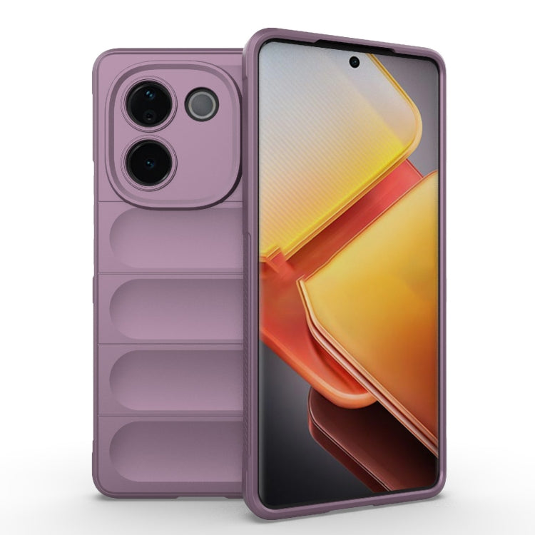 Magic Shield TPU + custodia per telefono in flanella, For vivo iQOO Z9s Pro India, For vivo iQOO Z9s 5G
