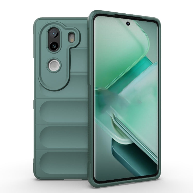 Magic Shield TPU + custodia per telefono in flanella, For vivo iQOO Z9s Pro India, For vivo iQOO Z9s 5G