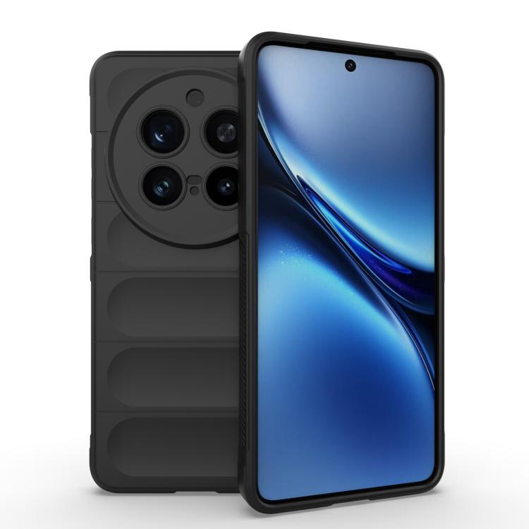 Magic Shield TPU + custodia per telefono in flanella, For vivo X200 Pro, For vivo Y300 Pro 5G