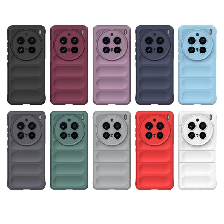 Magic Shield TPU + custodia per telefono in flanella, For vivo X200 Pro, For vivo Y300 Pro 5G
