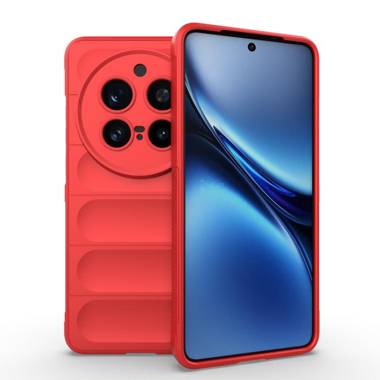 Magic Shield TPU + custodia per telefono in flanella, For vivo X200 Pro, For vivo Y300 Pro 5G