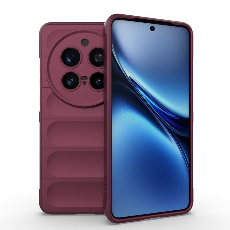 Magic Shield TPU + custodia per telefono in flanella, For vivo X200 Pro, For vivo Y300 Pro 5G