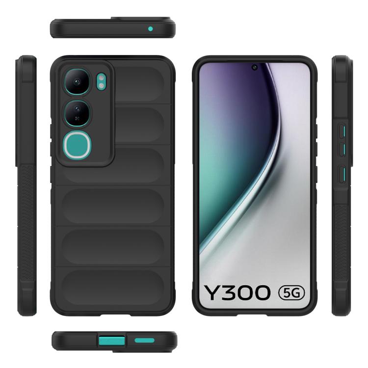 Magic Shield TPU + custodia per telefono in flanella, For vivo Y300 5G India / V40 Lite IDN, For vivo X200