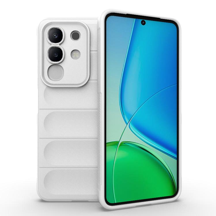 Magic Shield TPU + custodia per telefono in flanella, For vivo Y19 5G Global / Y29s 5G Global, For vivo Y29 4G Global / T4x 5G