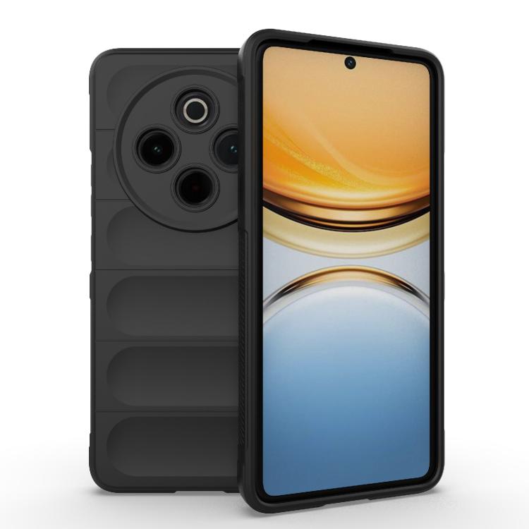 Magic Shield TPU + custodia per telefono in flanella, For vivo X200 Pro, For vivo Y300 Pro 5G