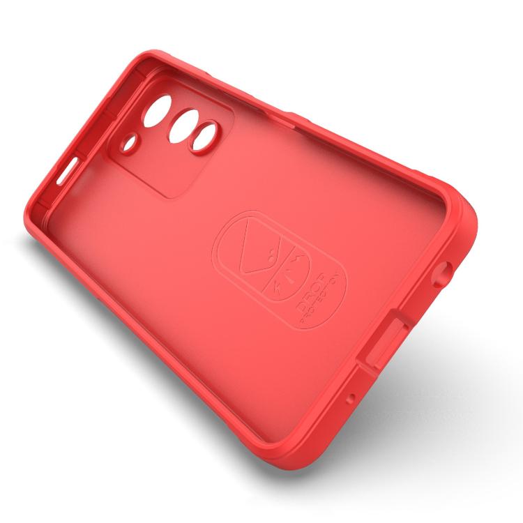 Magic Shield TPU + custodia per telefono in flanella, For vivo Y19 5G Global / Y29s 5G Global, For vivo Y29 4G Global / T4x 5G