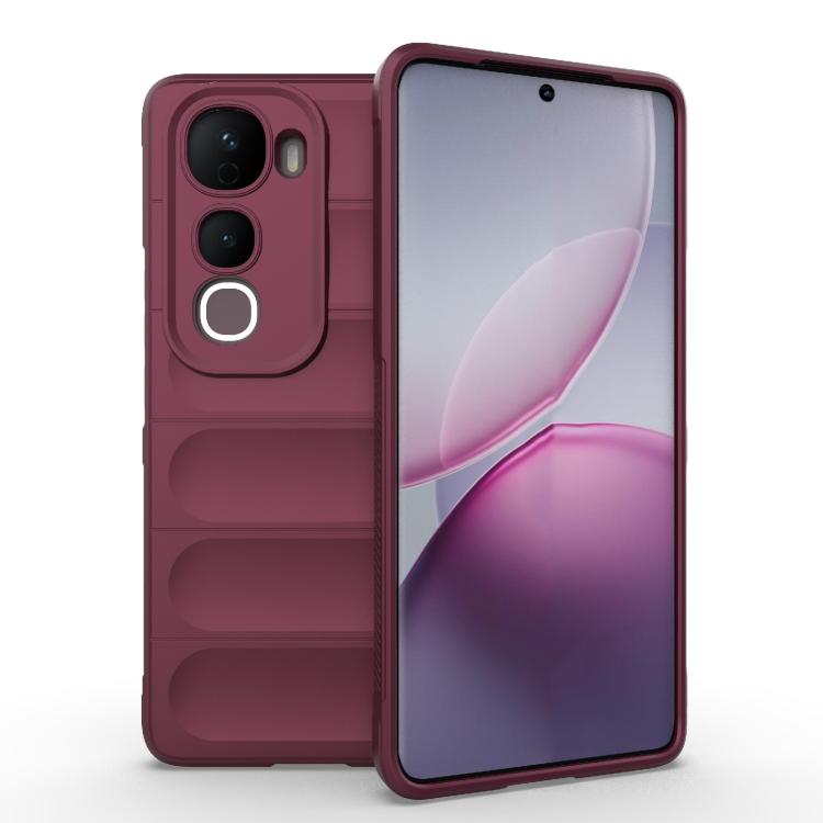 Magic Shield TPU + custodia per telefono in flanella, For vivo V60 5G Global, For vivo Y400 Pro 5G India
