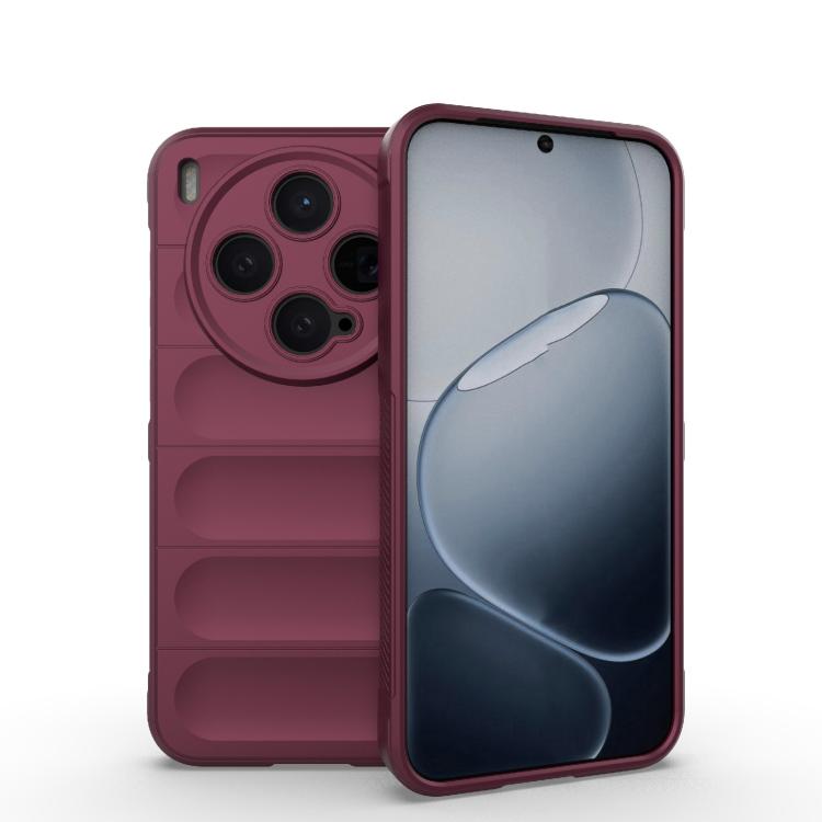 Magic Shield TPU + custodia per telefono in flanella, For vivo X300 Pro 5G, For vivo X300 5G