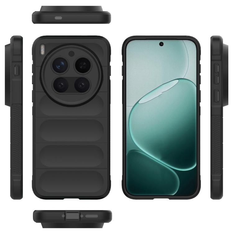 Magic Shield TPU + custodia per telefono in flanella, For vivo X300 Pro 5G, For vivo X300 5G