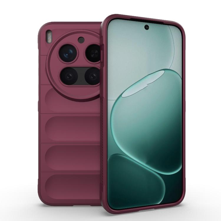 Magic Shield TPU + custodia per telefono in flanella, For vivo X300 Pro 5G, For vivo X300 5G