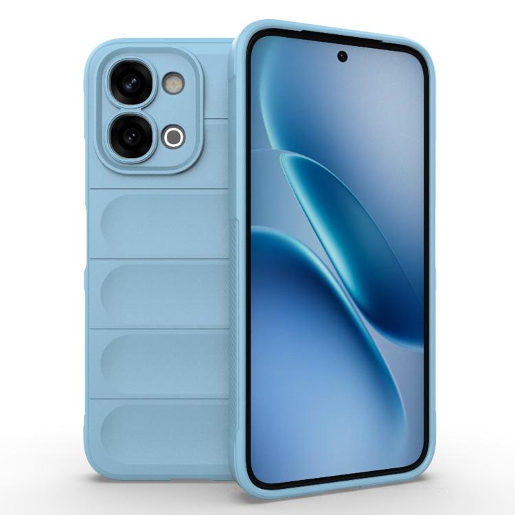 Magic Shield TPU + custodia per telefono in flanella, For vivo V70 FE 5G Global, For vivo iQOO Z11x 5G India