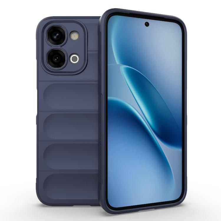 Magic Shield TPU + custodia per telefono in flanella, For vivo V70 FE 5G Global, For vivo iQOO Z11x 5G India