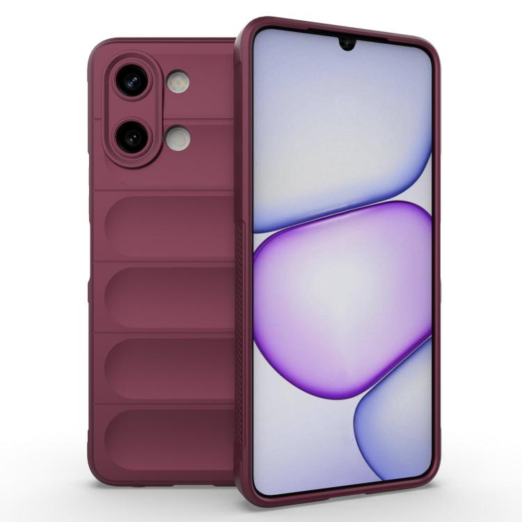 Magic Shield TPU + custodia per telefono in flanella, For vivo Y05 4G Global/Y11d 4G, For vivo iQOO Z11 Turbo 5G