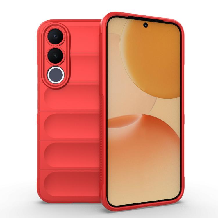 Magic Shield TPU + custodia per telefono in flanella, For vivo V70 FE 5G Global, For vivo iQOO Z11x 5G India