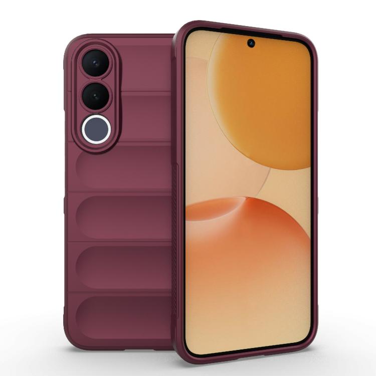 Magic Shield TPU + custodia per telefono in flanella, For vivo V70 FE 5G Global, For vivo iQOO Z11x 5G India