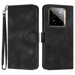 Custodia per cellulare in pelle con motivo a linea, For Realme GT7 Pro, For Realme 13 Pro / 13 Pro+ Global, For Realme GT 6 / GT 6T, For Realme C63 / C61 Global